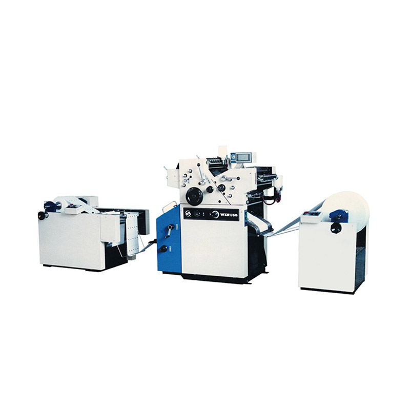 15,5-инчова двуцветна компютъризирана преса за печатане на формуляри